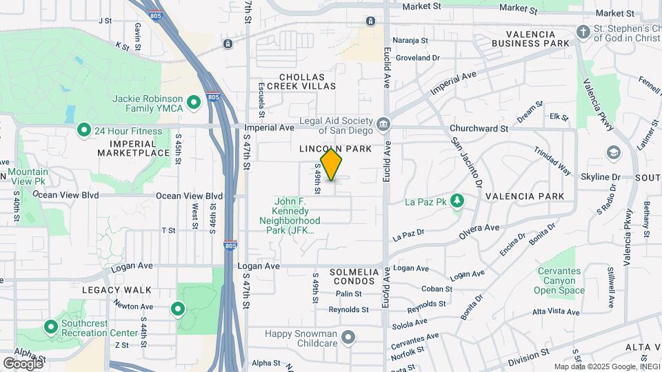 430 S Willie James Jones Mapa y Detalles de la Ubicación