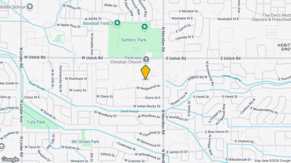 207 W Wrangler St Map and Location Details