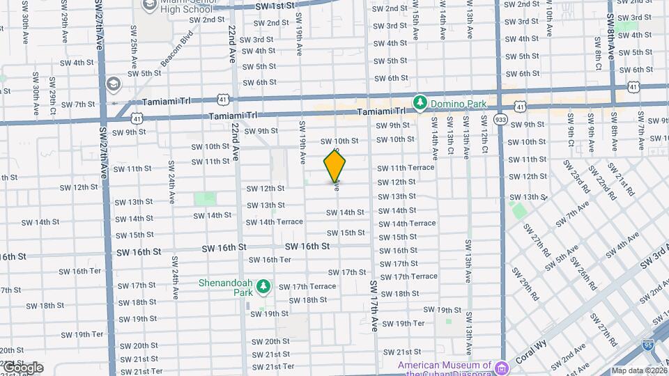 1200 SW 18th Ave Map and Location Details