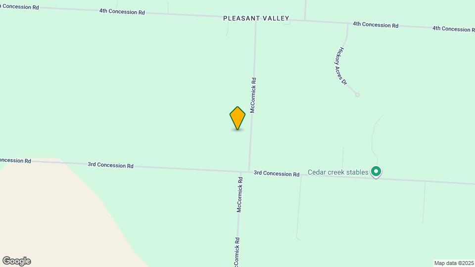 3035 McCormick Rd Map and Location Details