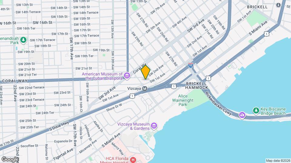 3124 SW 1st Ave Map and Location Details