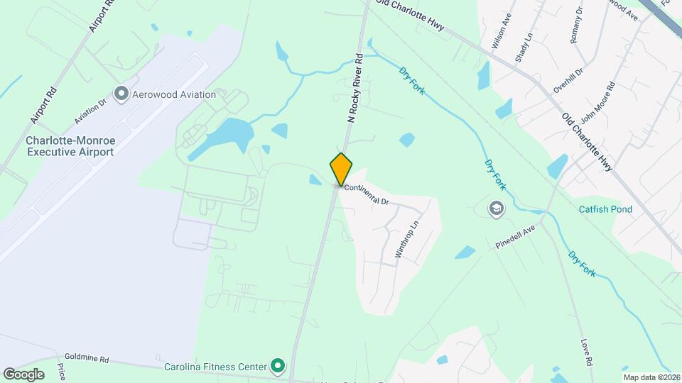 3437 Continental Dr Mapa y Detalles de la Ubicación