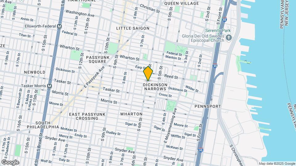 1439 S 6th St Map and Location Details