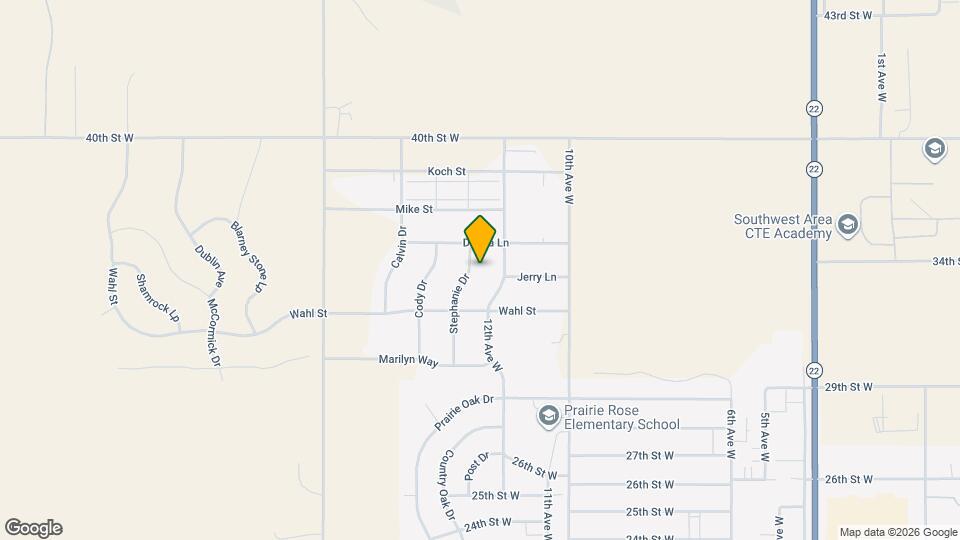 3324 Stephanie Dr Map and Location Details