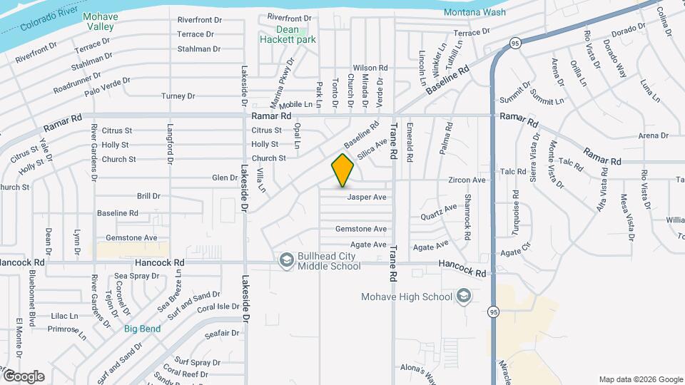 1165 Jasper Ave Map and Location Details