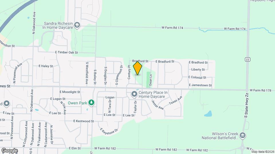 692 N Jozlynn Ave Map and Location Details