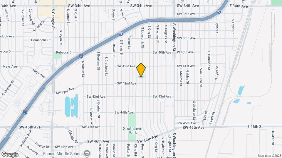 4120 S Lipscomb St Map and Location Details