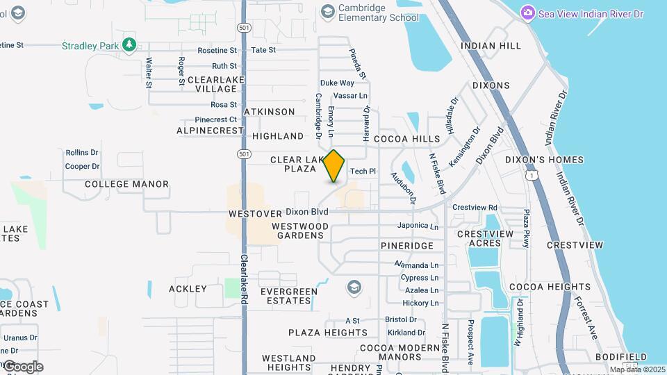 1327 W Point Dr Mapa y Detalles de la Ubicación