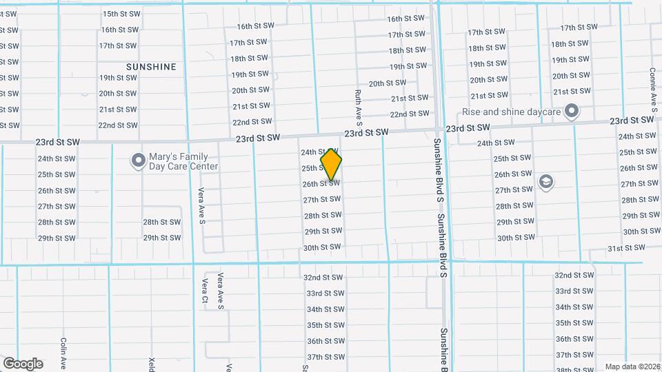 3305-3326 26th St SW Mapa y Detalles de la Ubicación