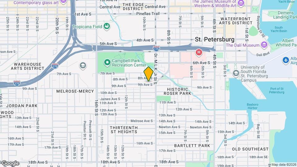 927 9th Ave S Map and Location Details