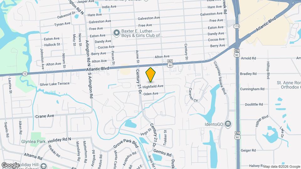 8213 Highfield Ave Map and Location Details