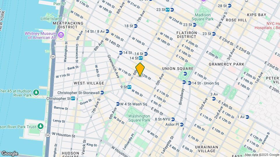 55-61 W 11th St Mapa y Detalles de la Ubicación