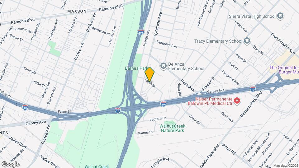 Syracuse Park Mapa y Detalles de la Ubicación