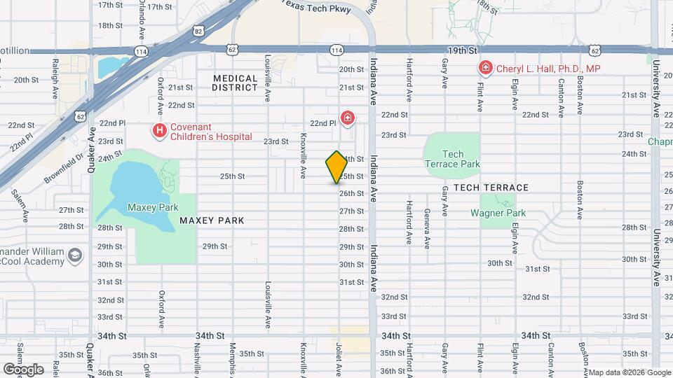 3502 26th St Map and Location Details