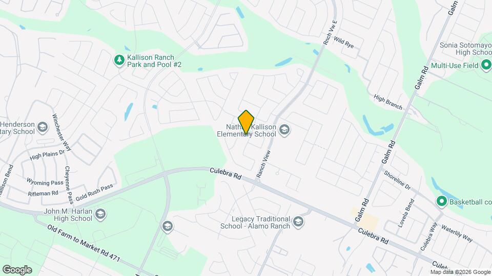 8207 Samsel Falls Map and Location Details