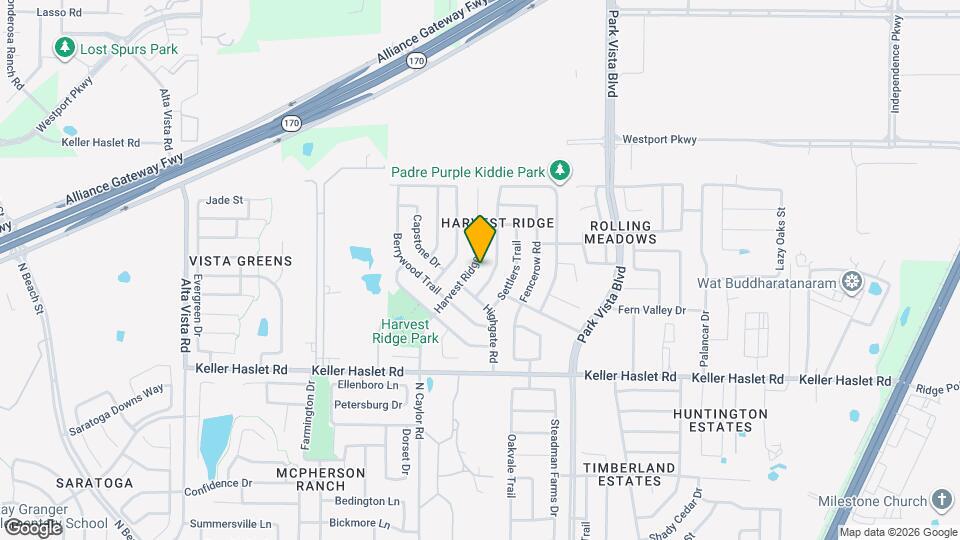 13136 Harvest Ridge Rd Mapa y Detalles de la Ubicación