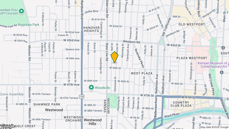 4438 Genessee St Map and Location Details