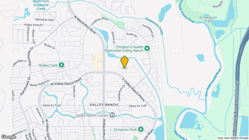 9920 Hennings St Map and Location Details