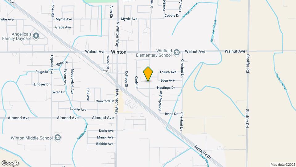 Winton Apartments Map and Location Details