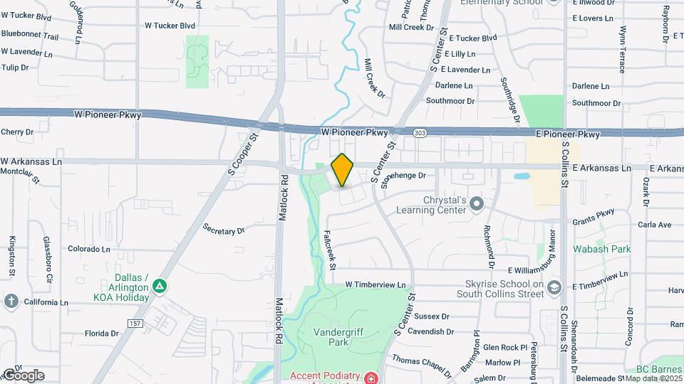 2401 Overland Ln Map and Location Details