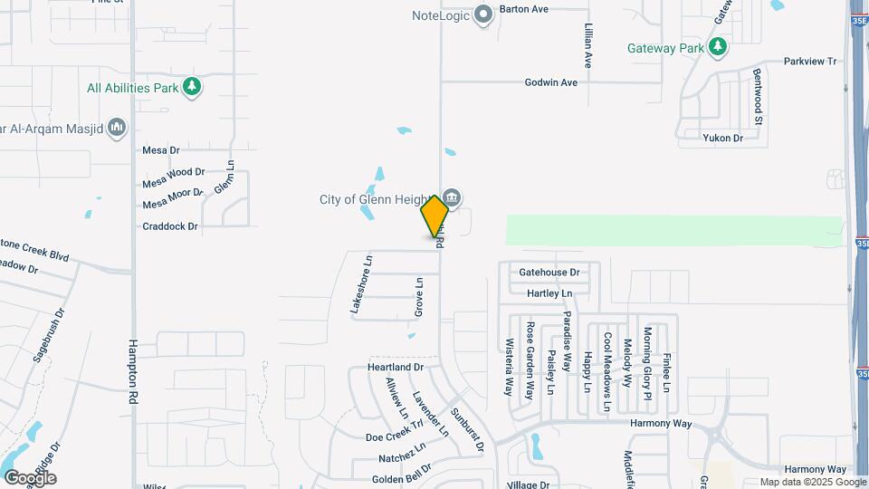 629 Green Mound Dr Map and Location Details