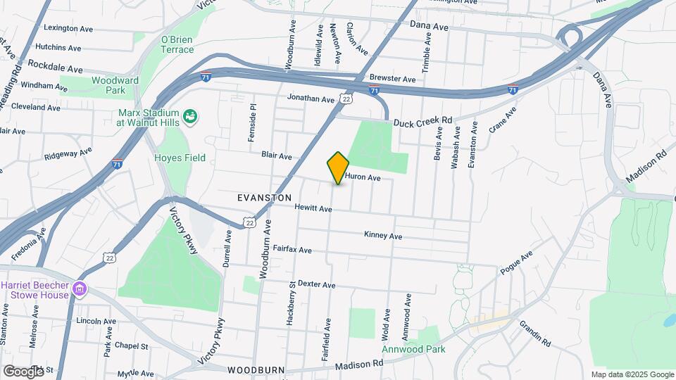3328 Fairfield Ave, Unit 3330 Map and Location Details