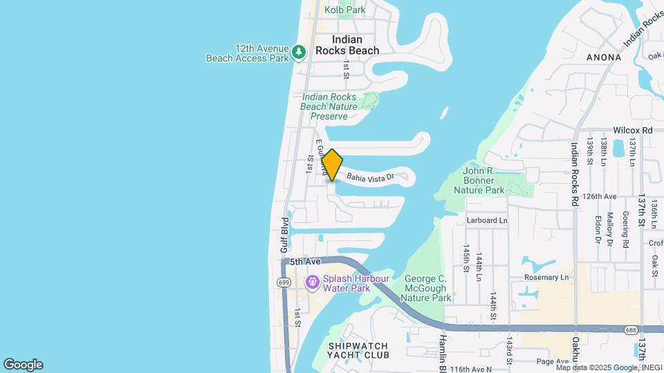 711 E Gulf Blvd Map and Location Details