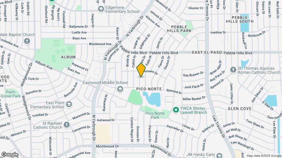 2800 Escarpa Dr Map and Location Details