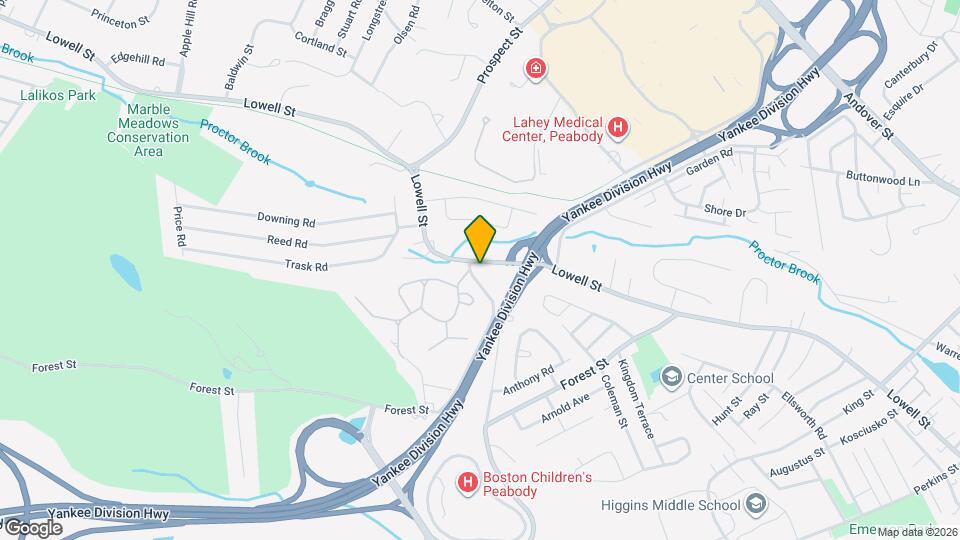 324 Lowell St Map and Location Details