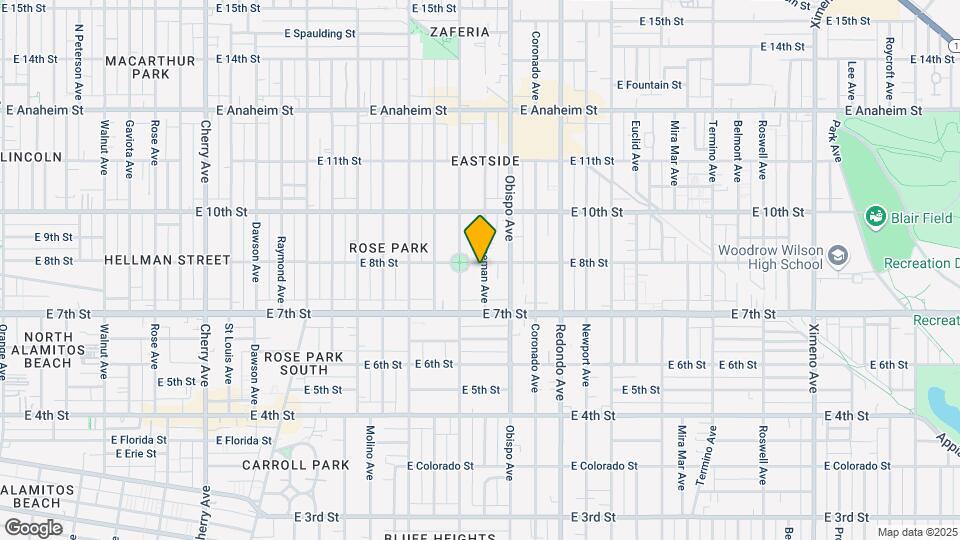 783 Freeman Ave Map and Location Details