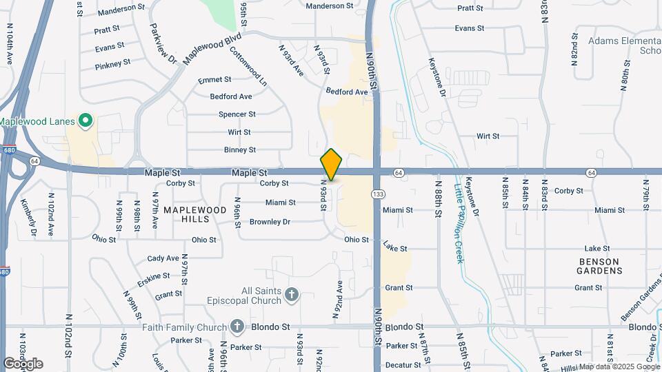 2723 N 93rd St Map and Location Details