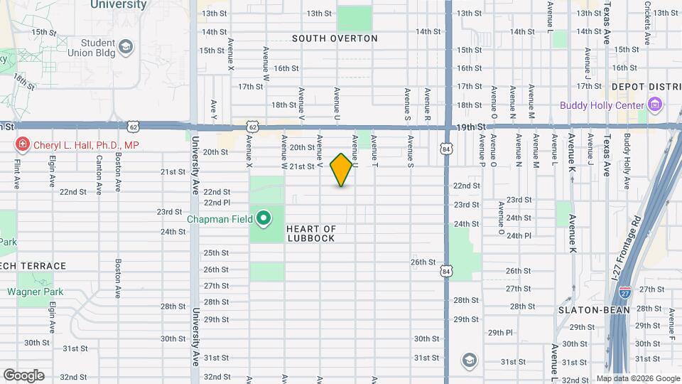 2109 22nd St Map and Location Details