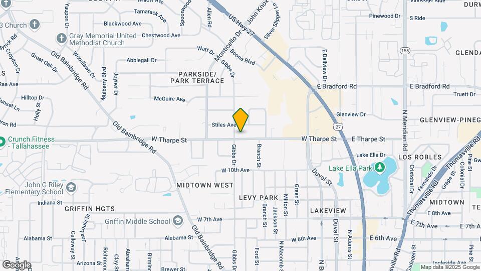 652 W Tharpe St Map and Location Details