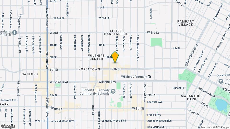 Drake Apartments Mapa y Detalles de la Ubicación