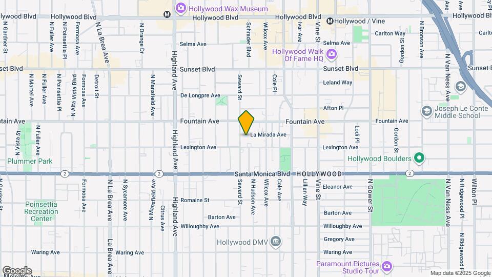 6546 La Mirada Ave Mapa y Detalles de la Ubicación