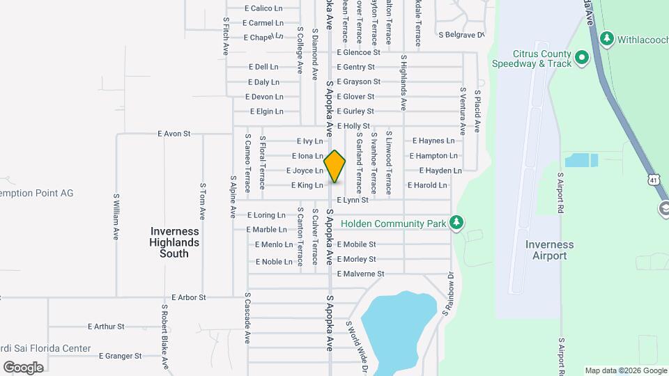 4059 S Apopka Ave Map and Location Details