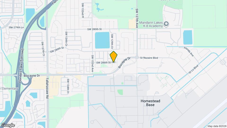 28615 SW 129th Ct Map and Location Details