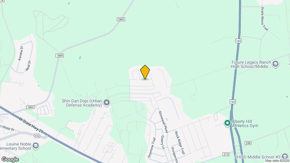 316 Caisson Trl Map and Location Details