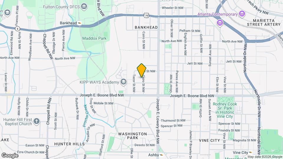 392 Cairo St NW Map and Location Details