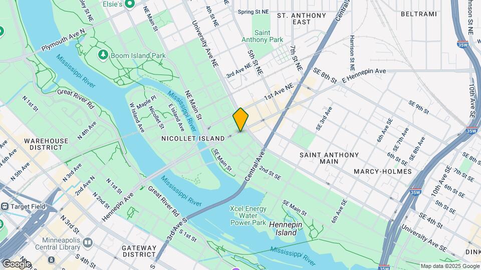 St Anthony Historic Map and Location Details