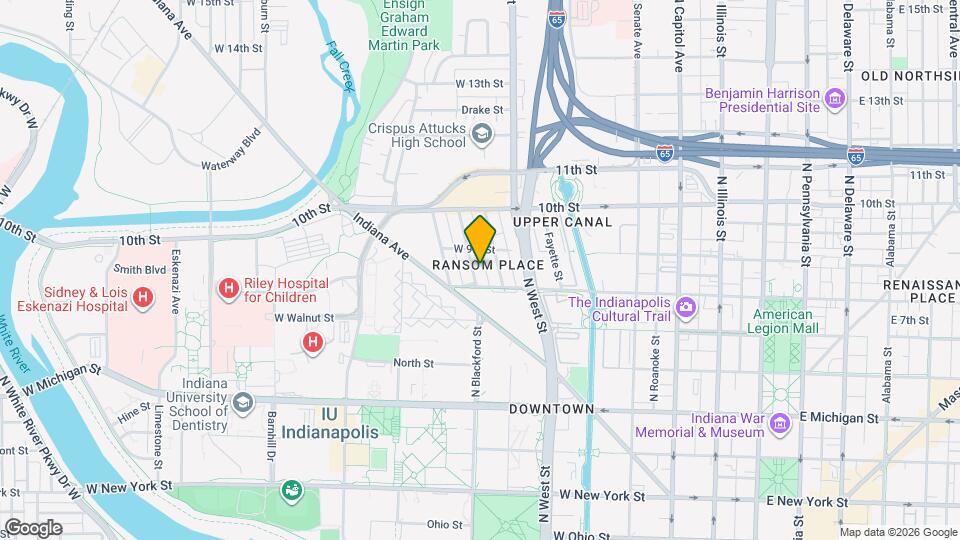 825 Camp St Map and Location Details