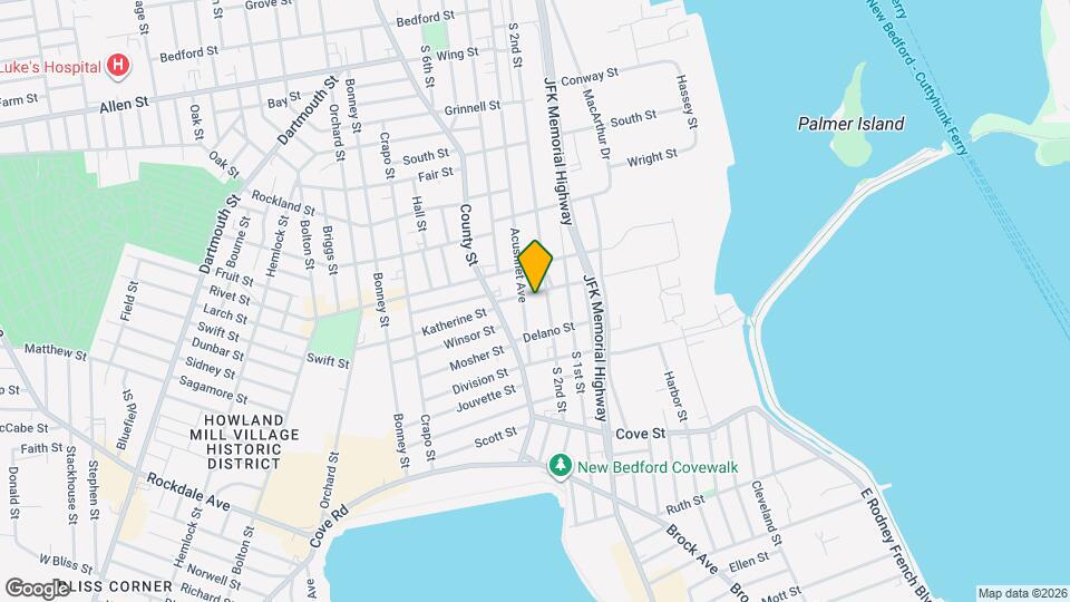 178 Blackmer St Map and Location Details