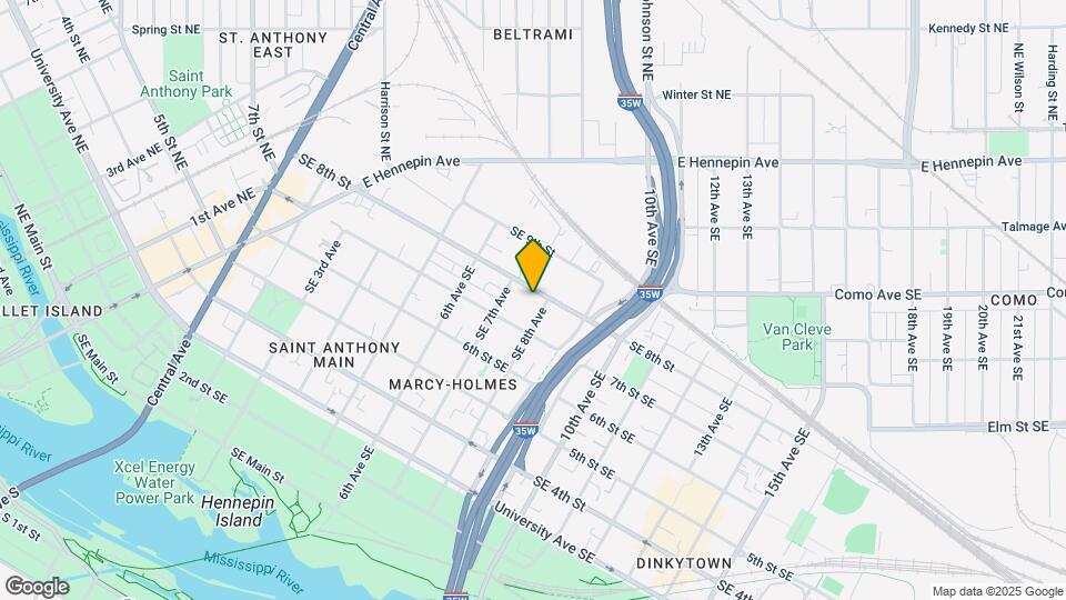 729 SE 8th Ave Map and Location Details