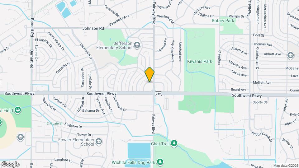 4603 Western Hills Dr Map and Location Details