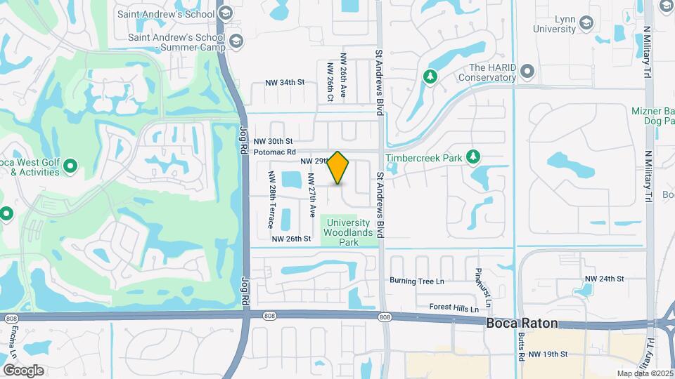 2899 NW 26th Ave Map and Location Details