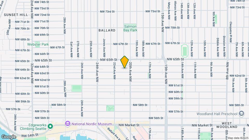 2018 63rd St Mapa y Detalles de la Ubicación