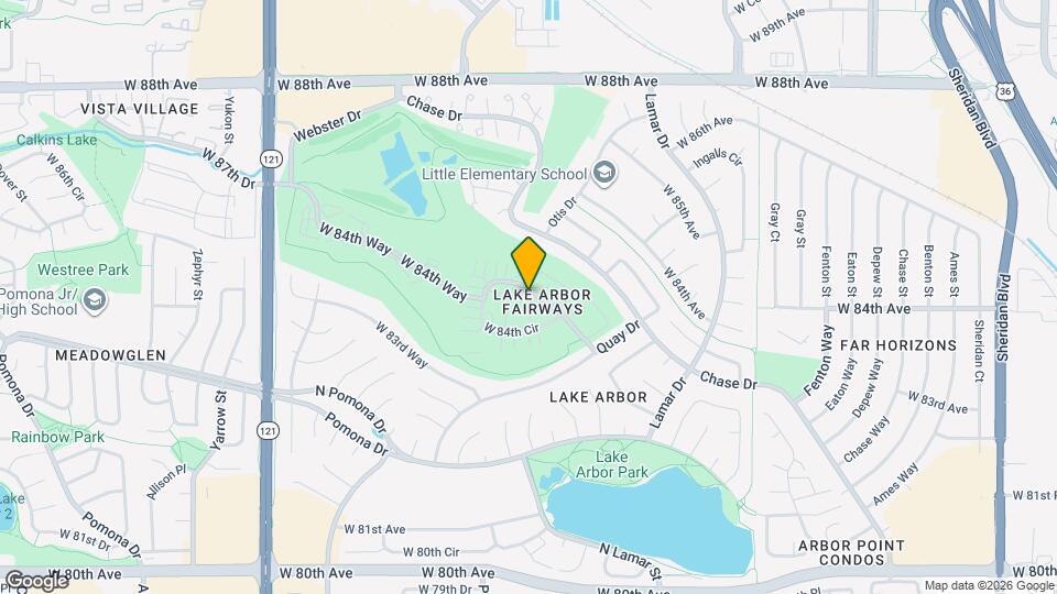 6690 W 84th Way Map and Location Details