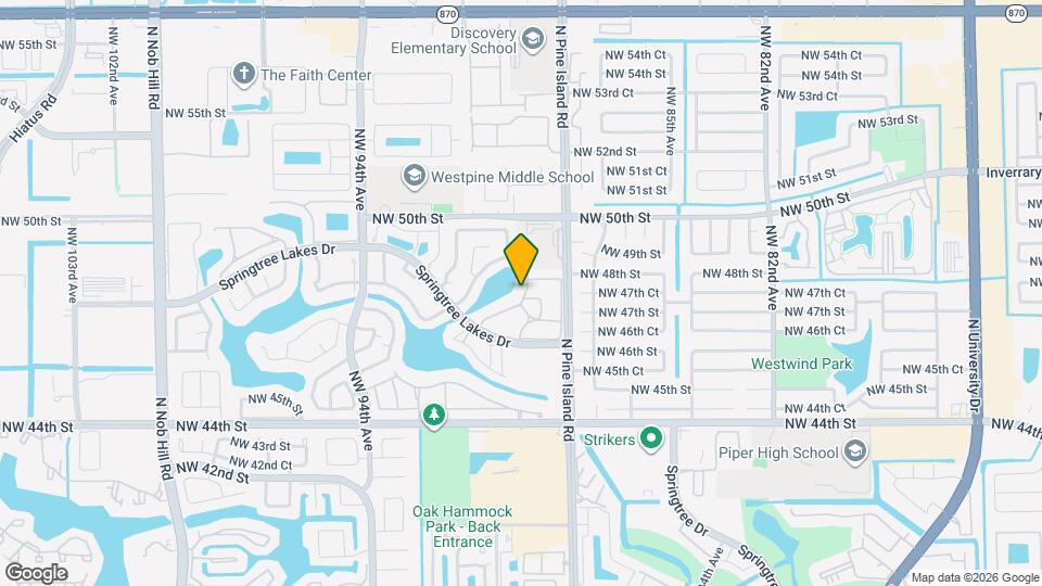 4733 NW 90th Ave Mapa y Detalles de la Ubicación
