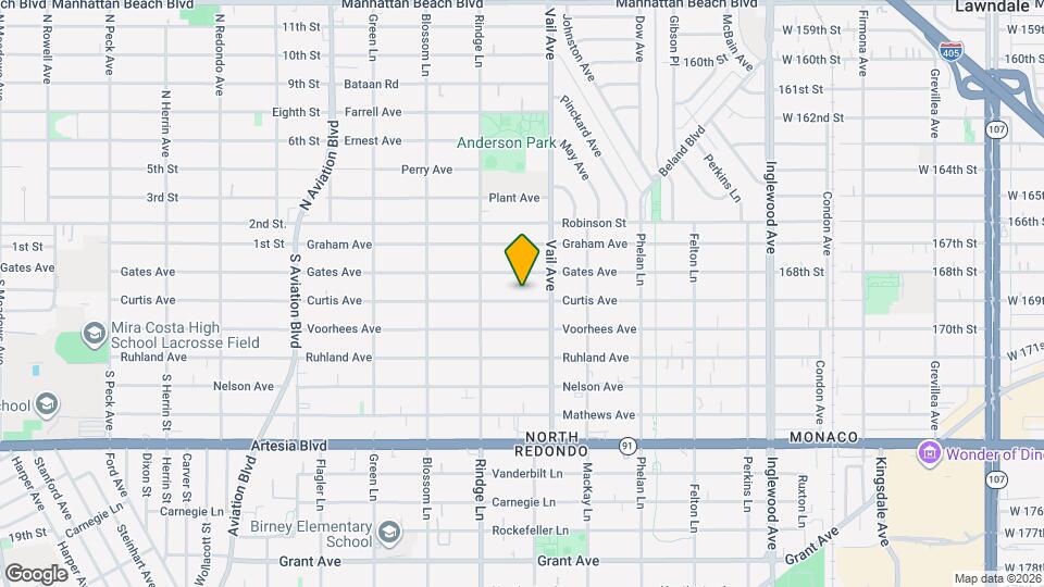 2219 Curtis Ave Mapa y Detalles de la Ubicación