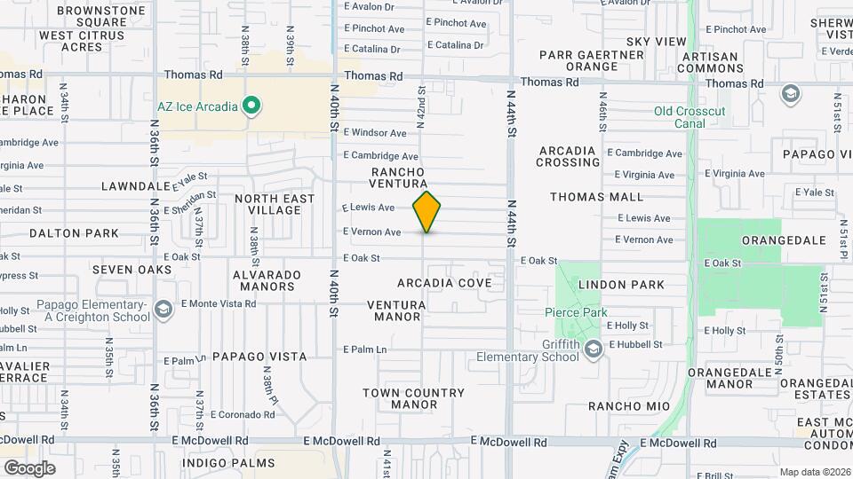 2315 N 42nd St Map and Location Details